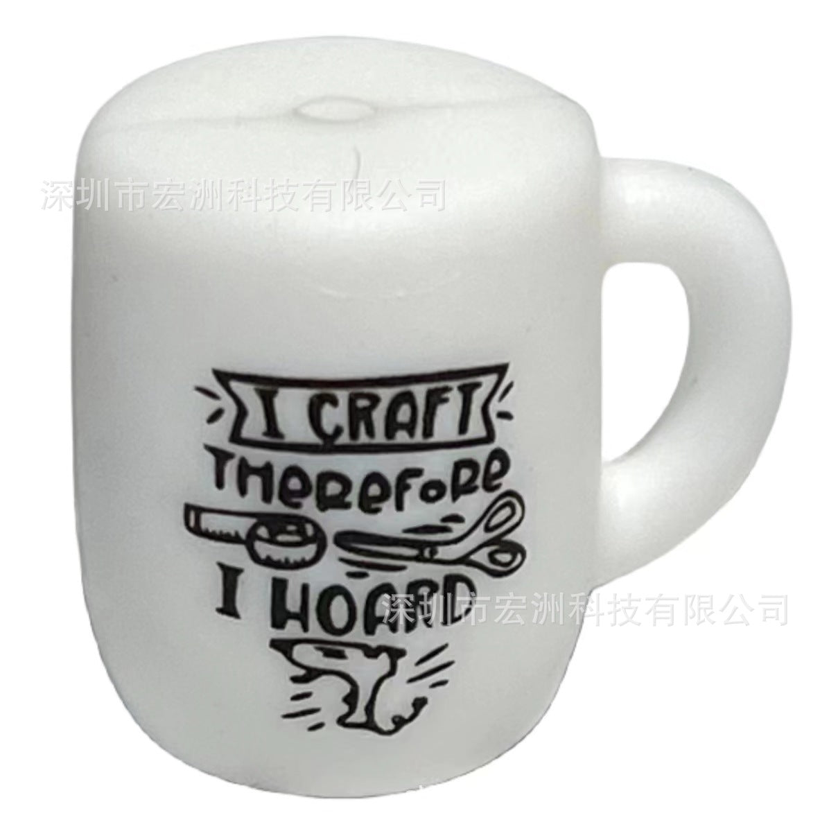 Wholesale 10PCS Mug Silicone Beads